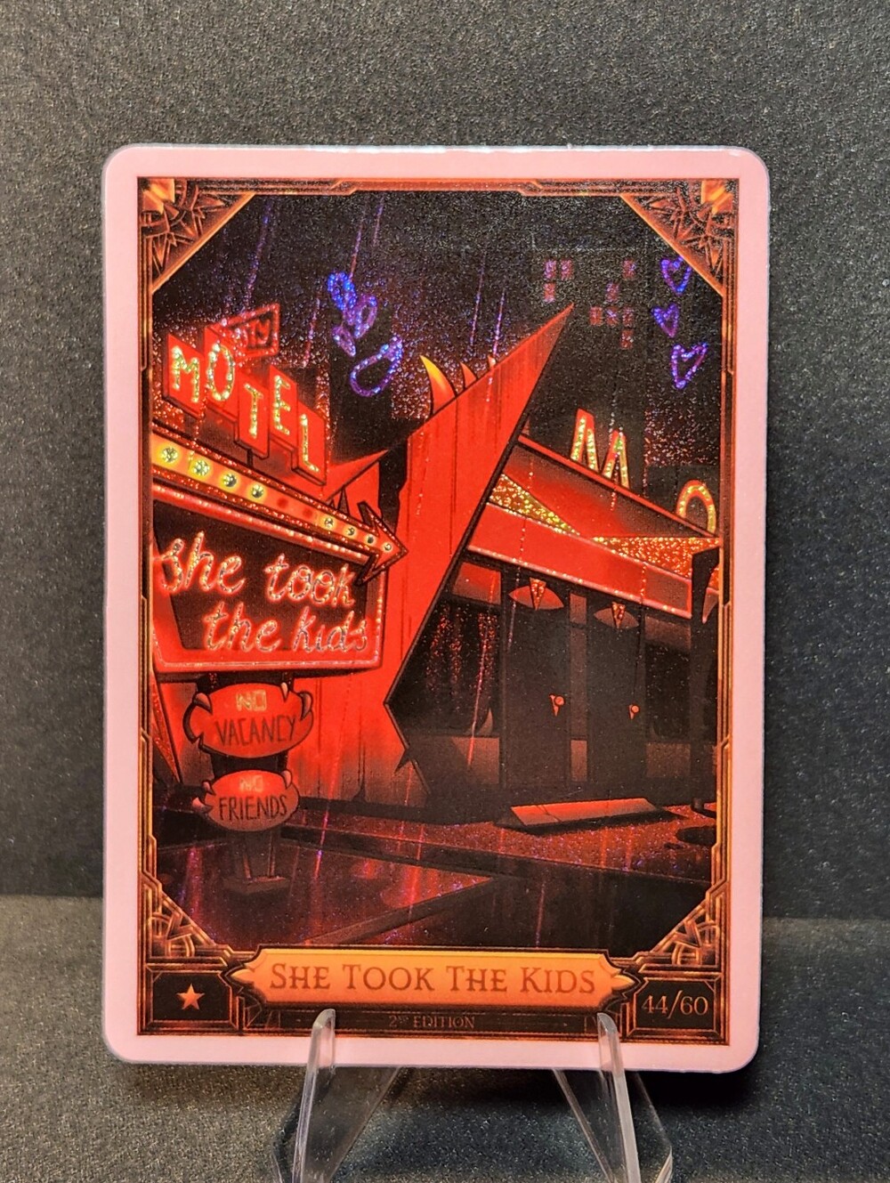 She Took The Kids Foil Trading Card